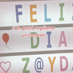 Tablero Letras Luz Led